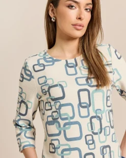Sweatshirt mit Alloverdruck