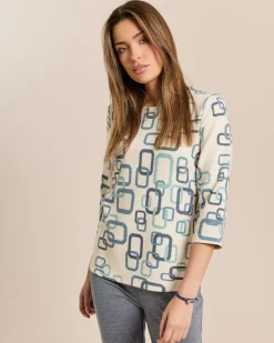Sweatshirt mit Alloverdruck