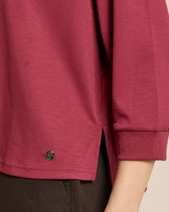 Sweatshirt mit Fledermausarm