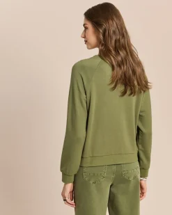 Sweatshirt mit gesticktem Branding