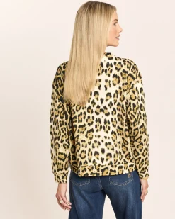 Sweatshirt mit Logo-Stickerei
