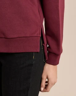 Sweatshirt mit Paillettendekoration