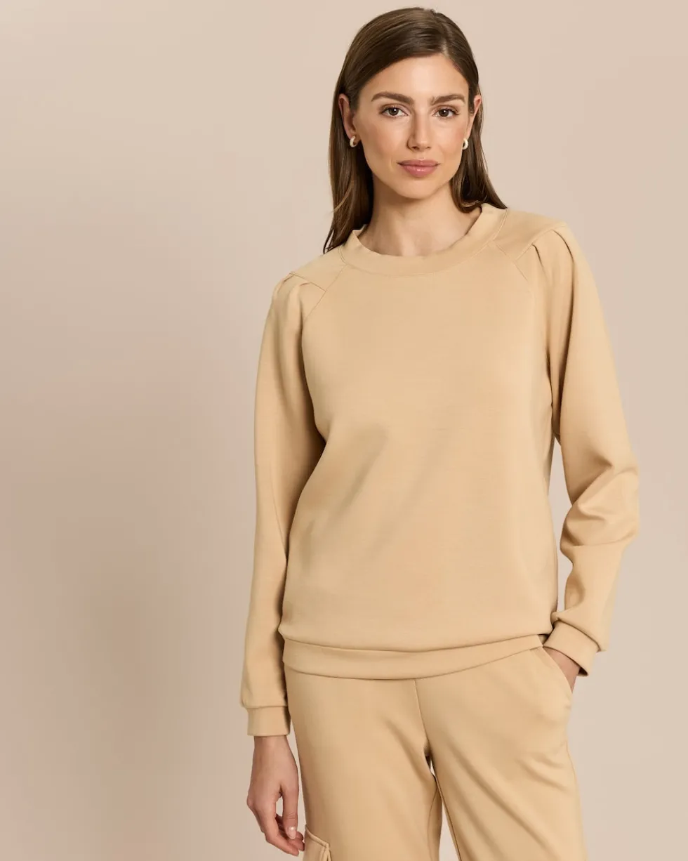 Sweatshirt mit Schulterdetail