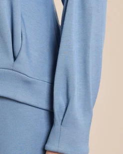 Sweatshirt mit V-Ausschnitt