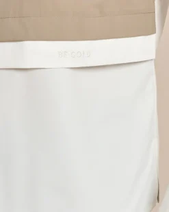 Techno-Stretch Bluse mit Double Layer
