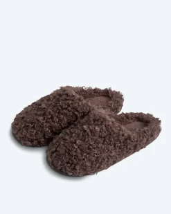Teddy Superwuschel Hausschuhe uni