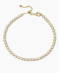 Tennisarmband mit Zirkonia