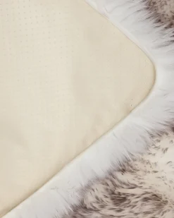 Teppich in Huskyfell-Optik