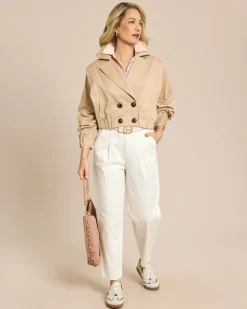 Trench-Blouson