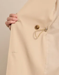 Trenchcoat Doppelreihig zu knöpfen