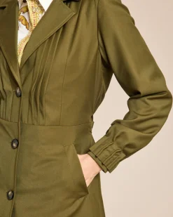 Trenchcoat mit Gürtel