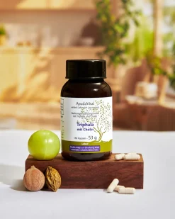 Triphala (Dreifrucht) mit Cholin, 180 Kps.