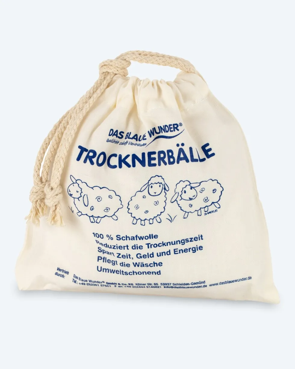 Trocknerbälle, 4er Set mit Beutel