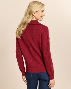 Troyer Pullover mit Struktur