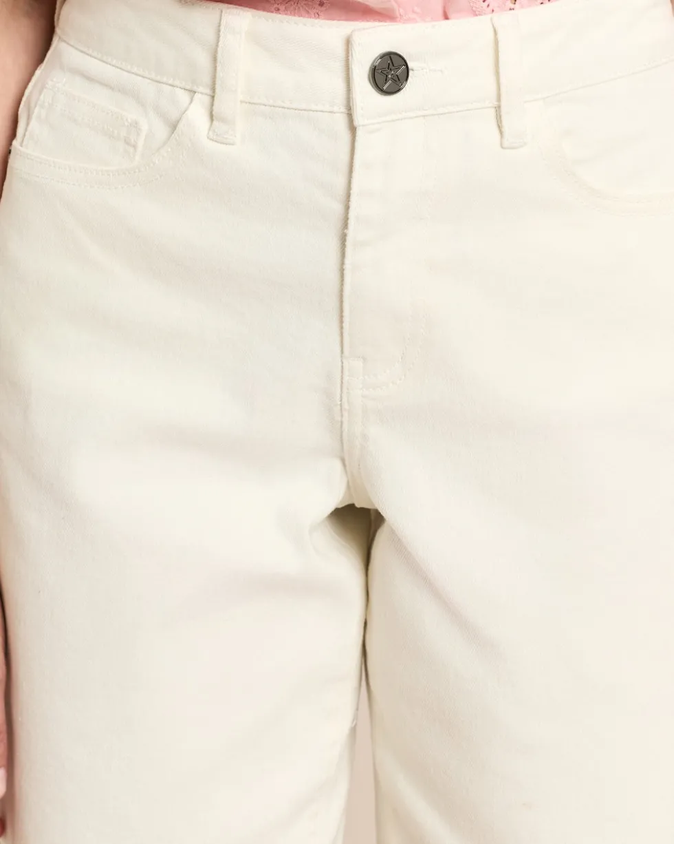 Twill-Bermuda