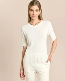Twin Set mit Strass