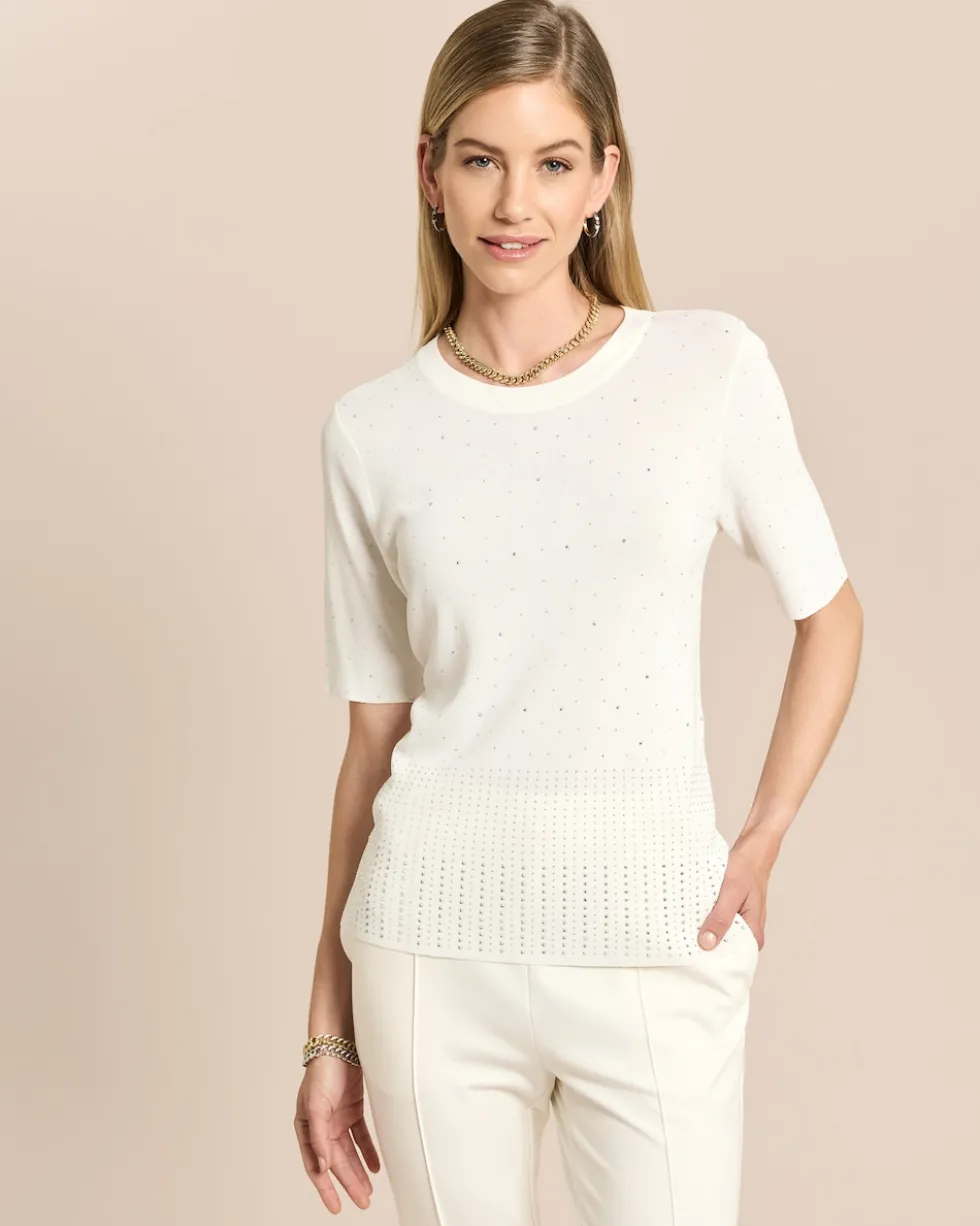 Twin Set mit Strass