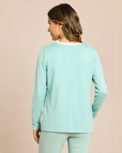 Twin-Set Strickjacke & Top