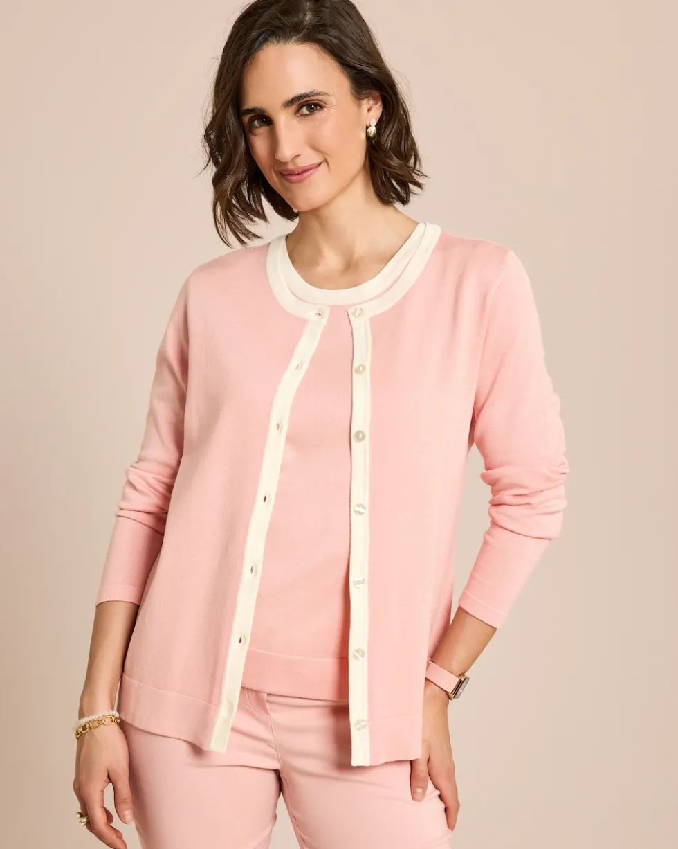 Twin-Set Strickjacke & Top