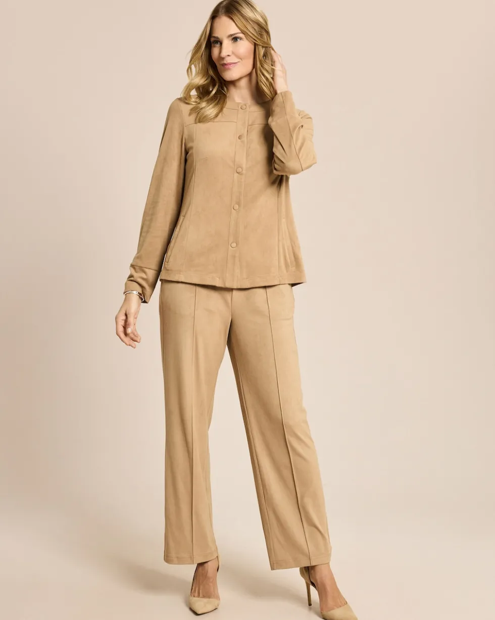 Velourslederimitat Hose
