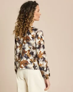 Viskosebluse bedruckt