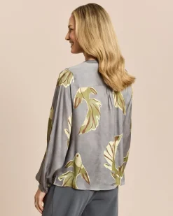 Viskosebluse bedruckt