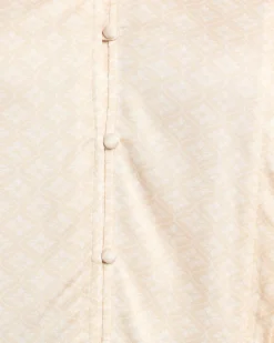 Viskosebluse mit V-Ausschnitt