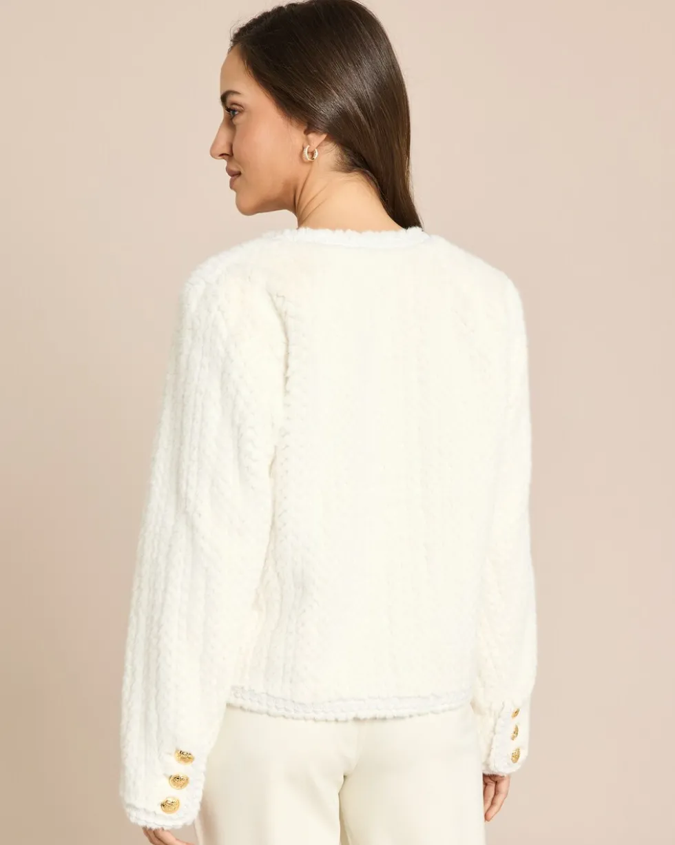 Webpelzjacke modische Optik