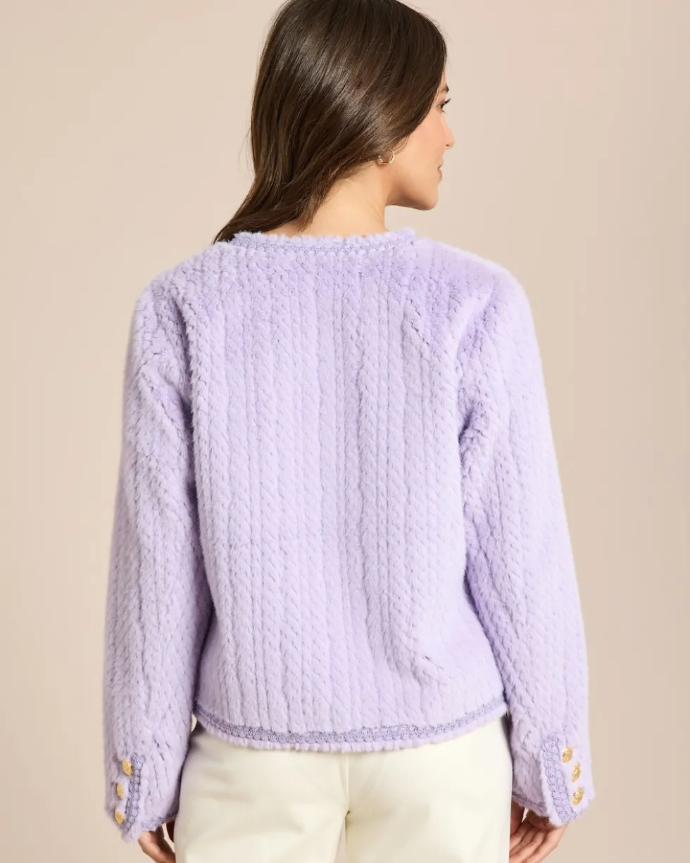 Webpelzjacke modische Optik