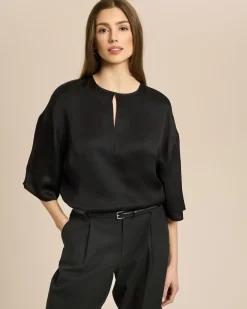 Webshirt aus Satin