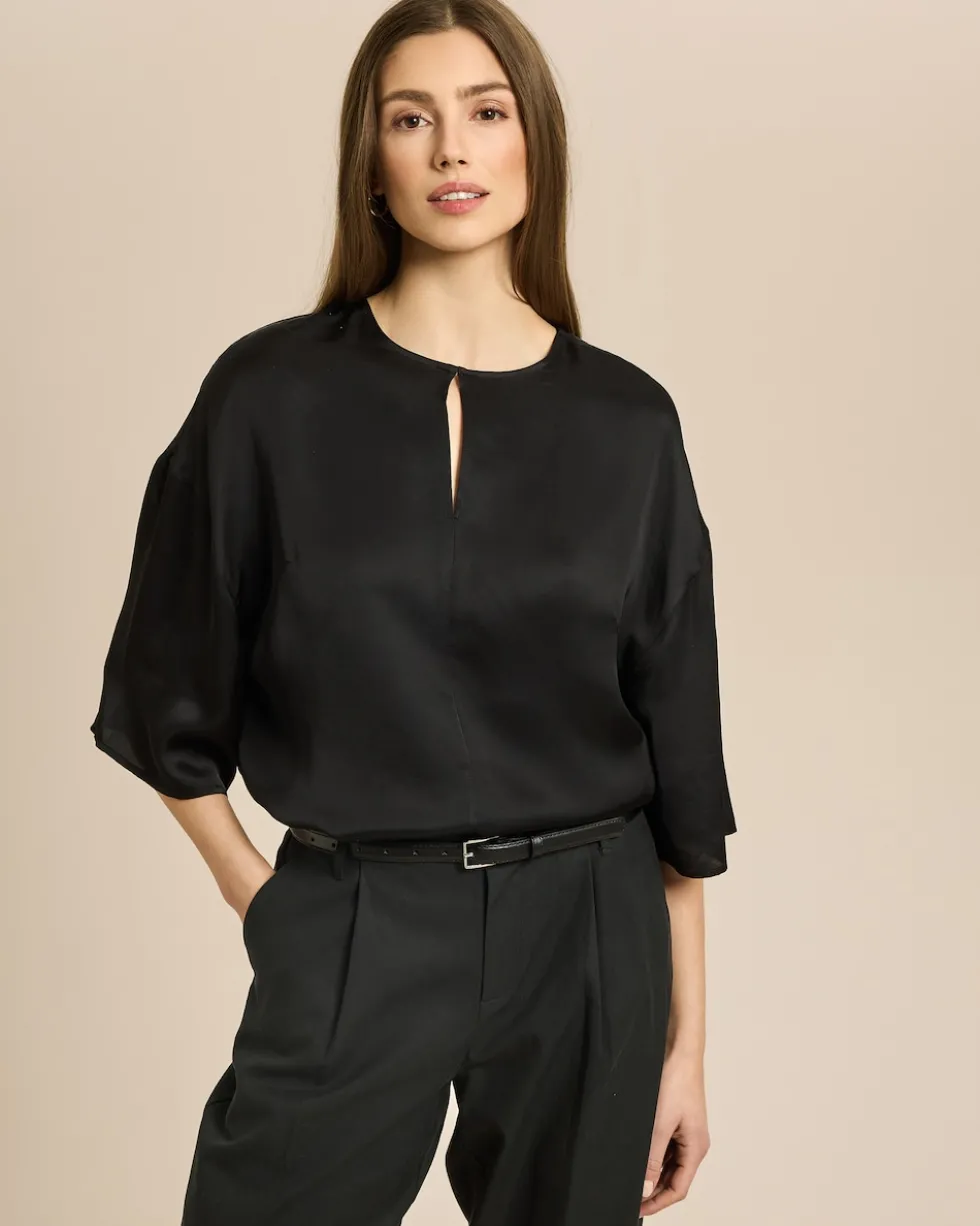 Webshirt aus Satin