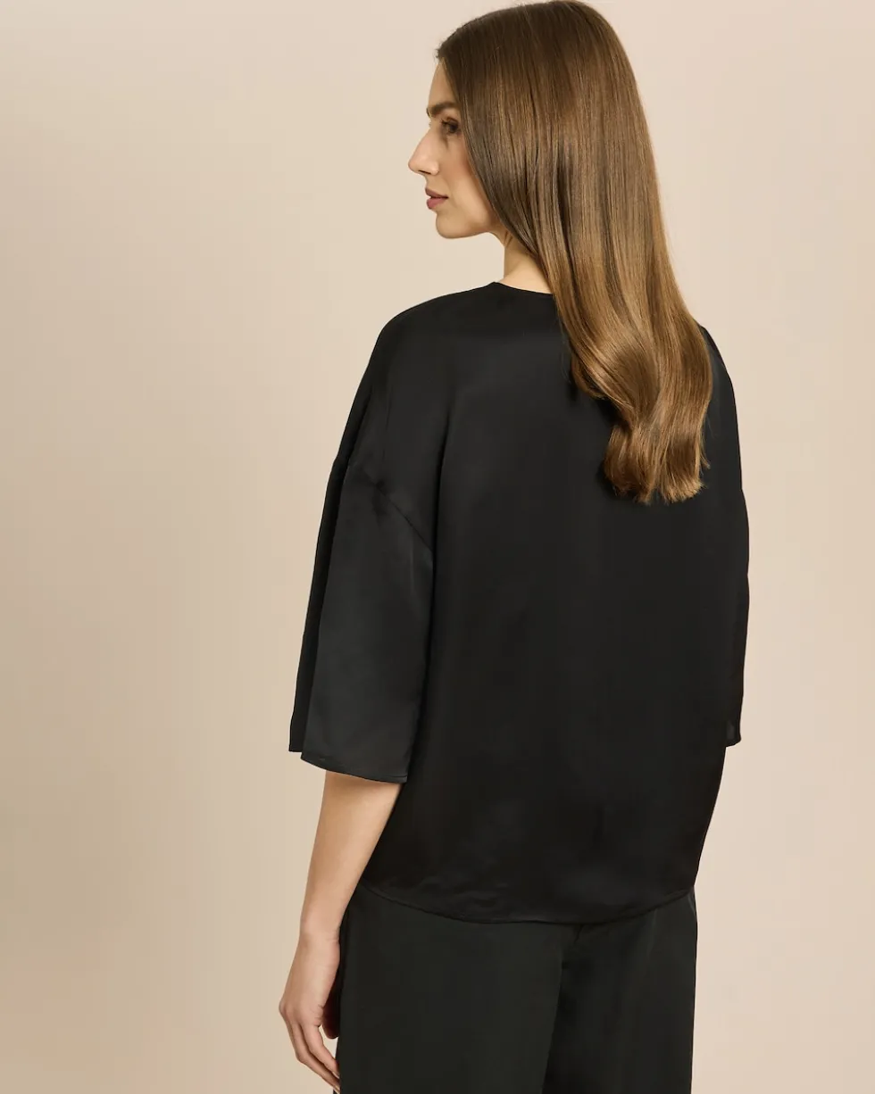 Webshirt aus Satin