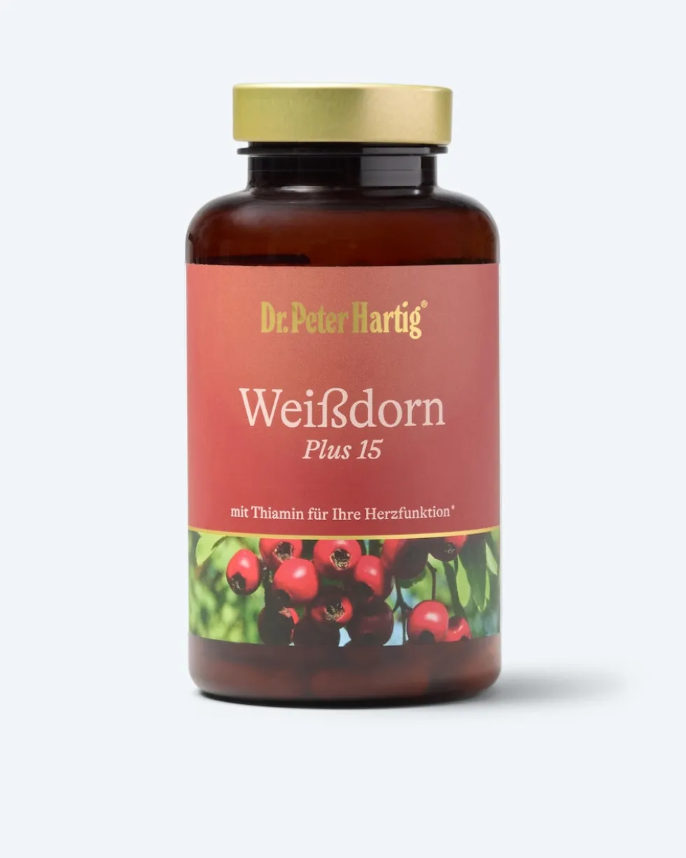 Weißdorn Plus 15, 120 Kps.