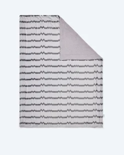 Wendedecke in Lammfell-Jacquard-Optik