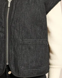 Wende-Denimweste