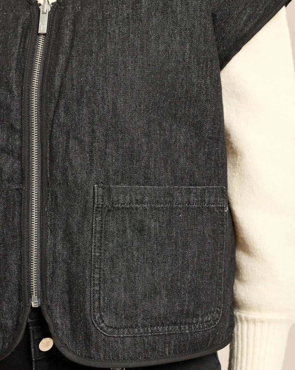 Wende-Denimweste