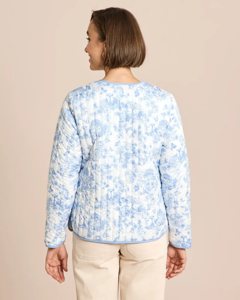 Wendejacke mit Allover-Druck