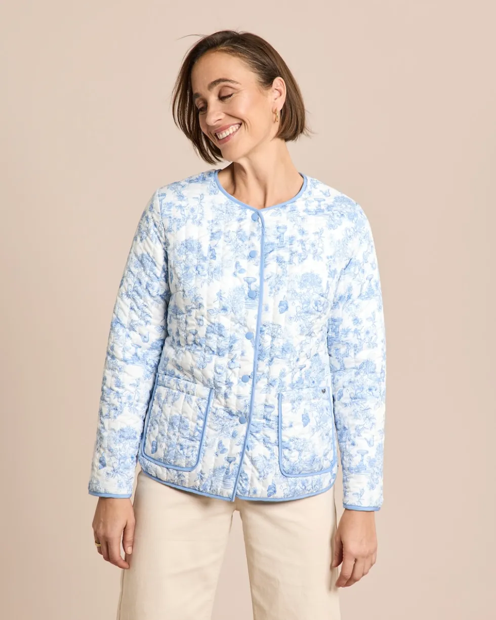 Wendejacke mit Allover-Druck