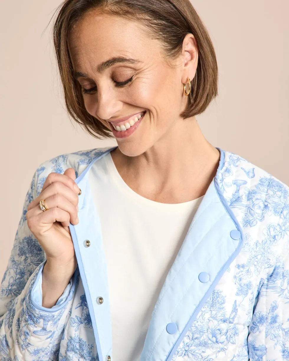 Wendejacke mit Allover-Druck