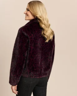 Wendejacke Webpelz/Velourimitat