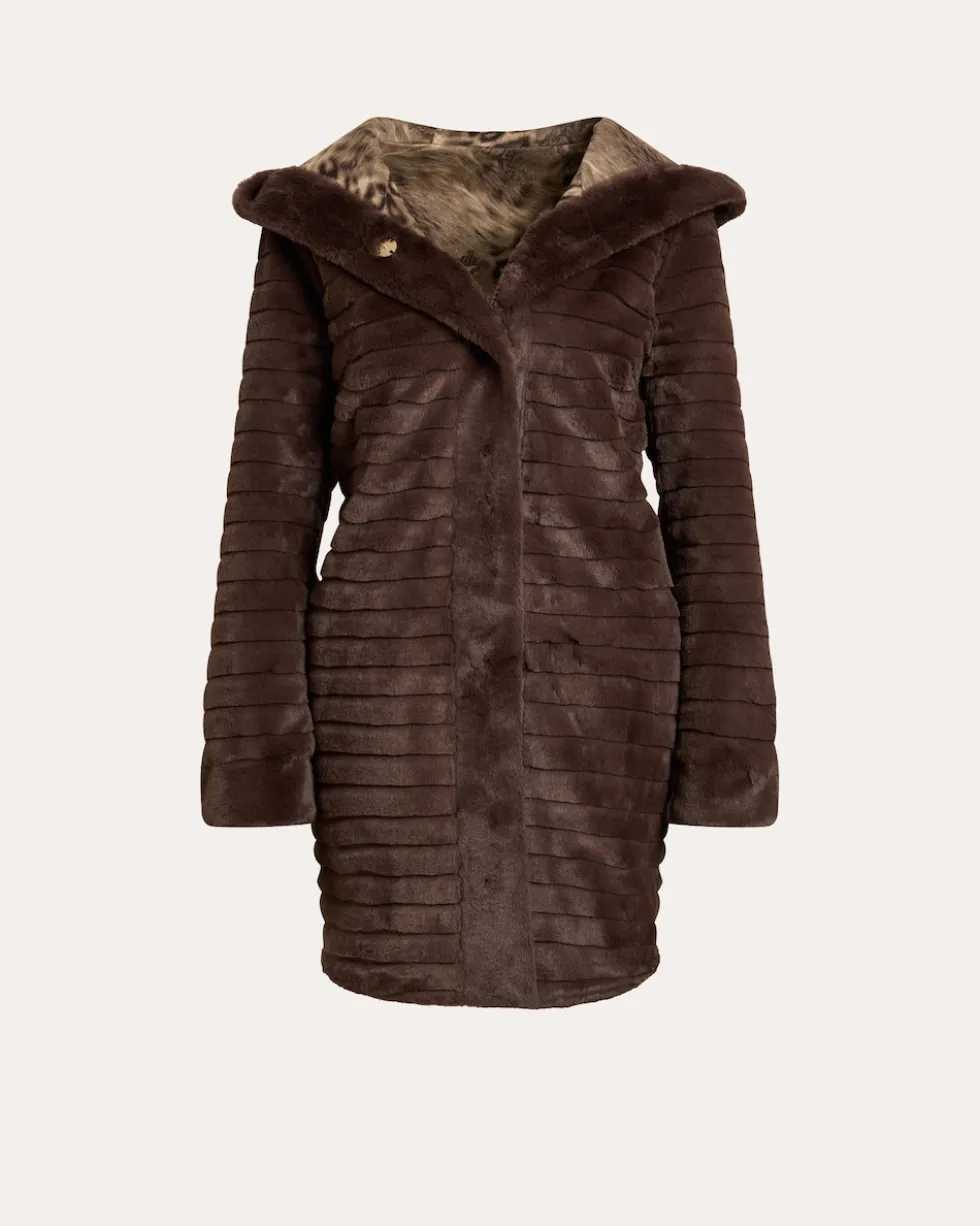Wendewebpelz-Longjacke