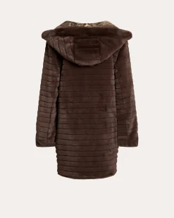 Wendewebpelz-Longjacke
