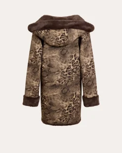 Wendewebpelz-Longjacke