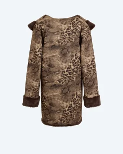 Wendewebpelz-Longjacke