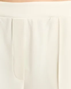 Wide Leg Hose aus Crêpe