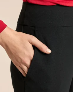 Wide Leg Hose aus Crépe