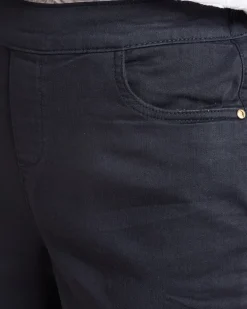 Wide Leg Hose Denim-Look