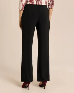 Wide Leg Hose mit Dekogürtel