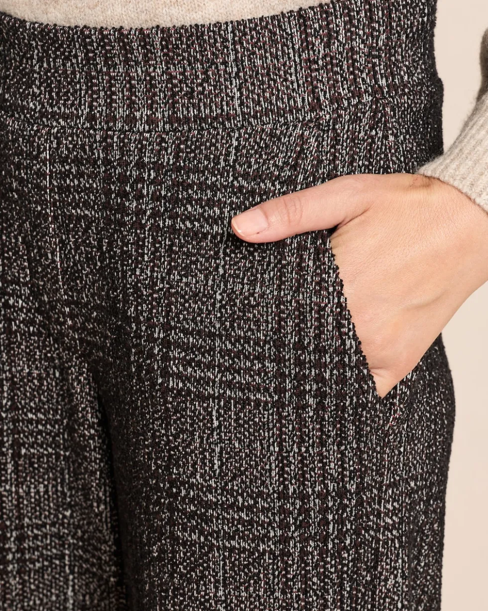 Wide Leg Hose mit Rundumdehnbund