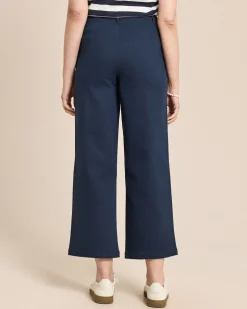 Wide Leg Jeans aus Baumwoll-Modal